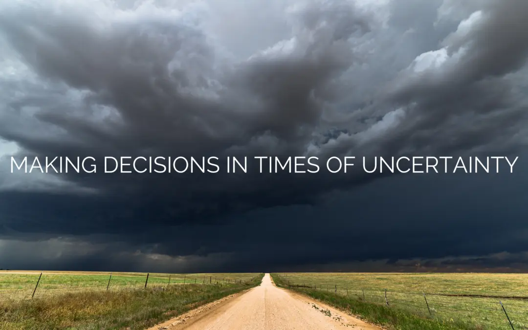 Making Decisions In Times of Uncertainty