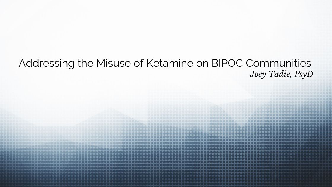 ketamine and BIPOC