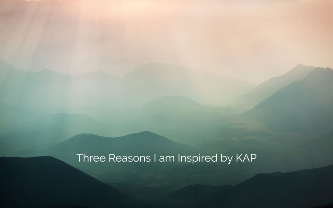 Three Reasons Why I am Inspired by KAP