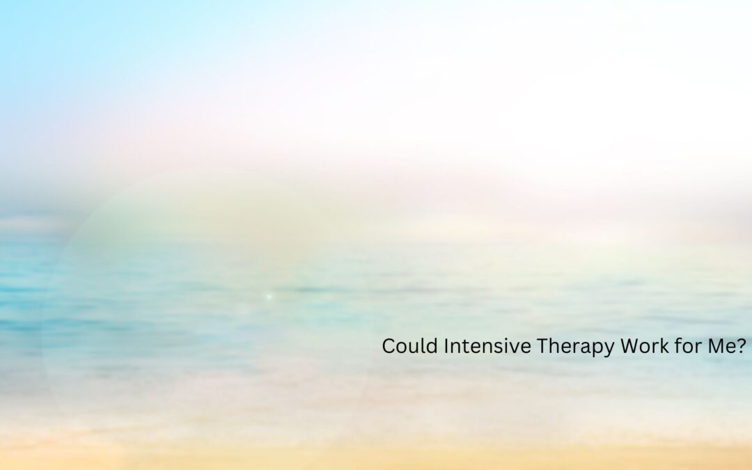 Could Intensive Therapy Work for Me?