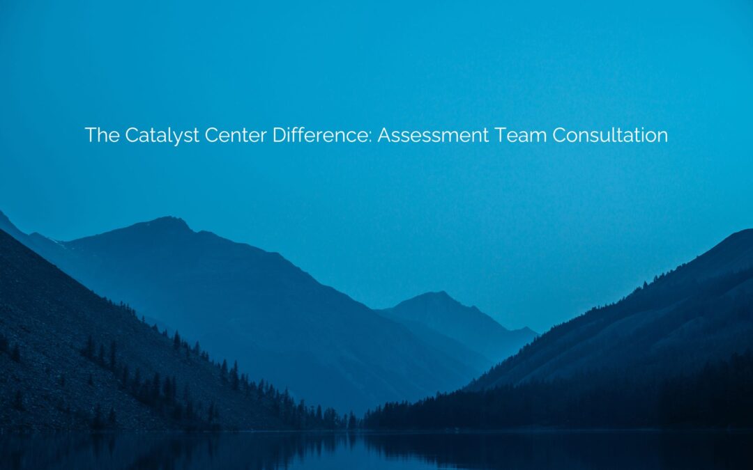 The Catalyst Center Difference: Assessment Team Consultation