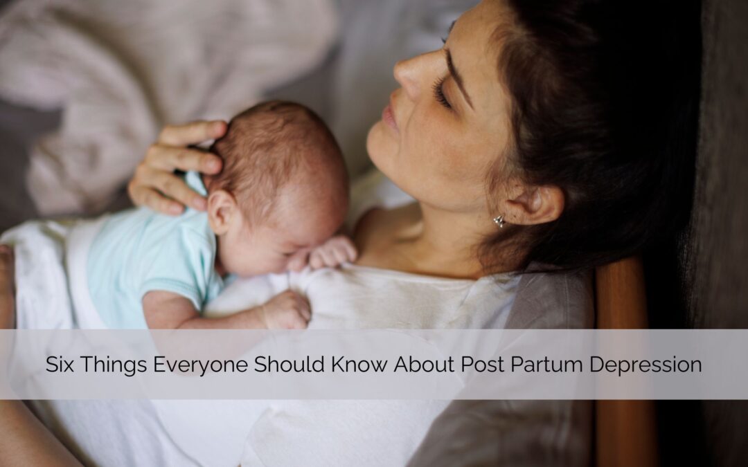 Six Things Everyone Should Know About Post Partum Depression