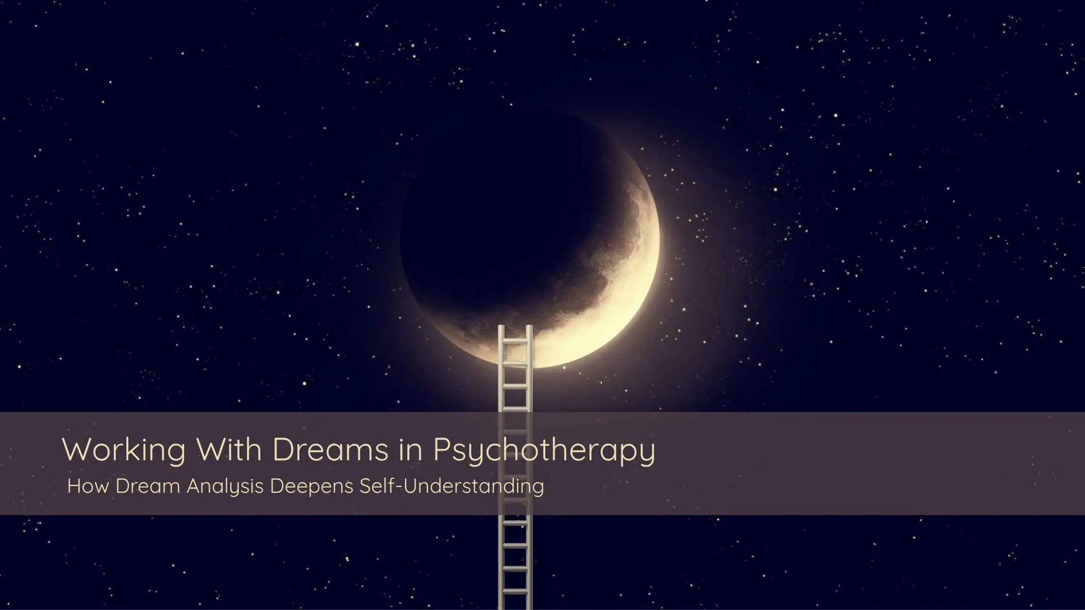 Surreal dreamlike landscape symbolizing layers of the unconscious explored in therapy.