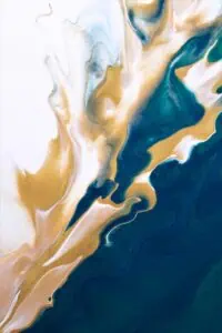 Abstract painting of swirling colors transforming from dark to light, symbolizing psychological growth