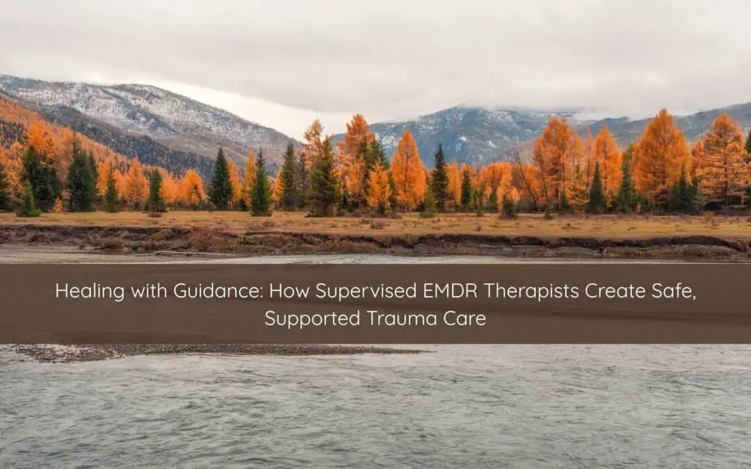 Gentle flowing river through forest, symbolizing healing and emotional release