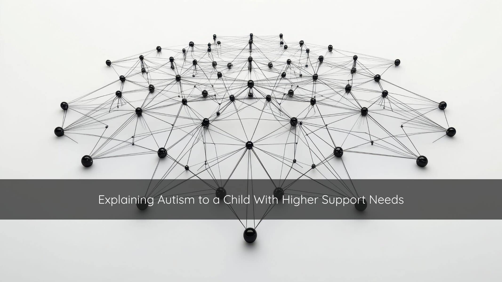 Abstract illustration symbolizing understanding and connection, used in a blog about explaining autism to a child with higher support needs.