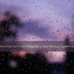 Raindrops on a window pane, representing nervous system regulation during ongoing hardship