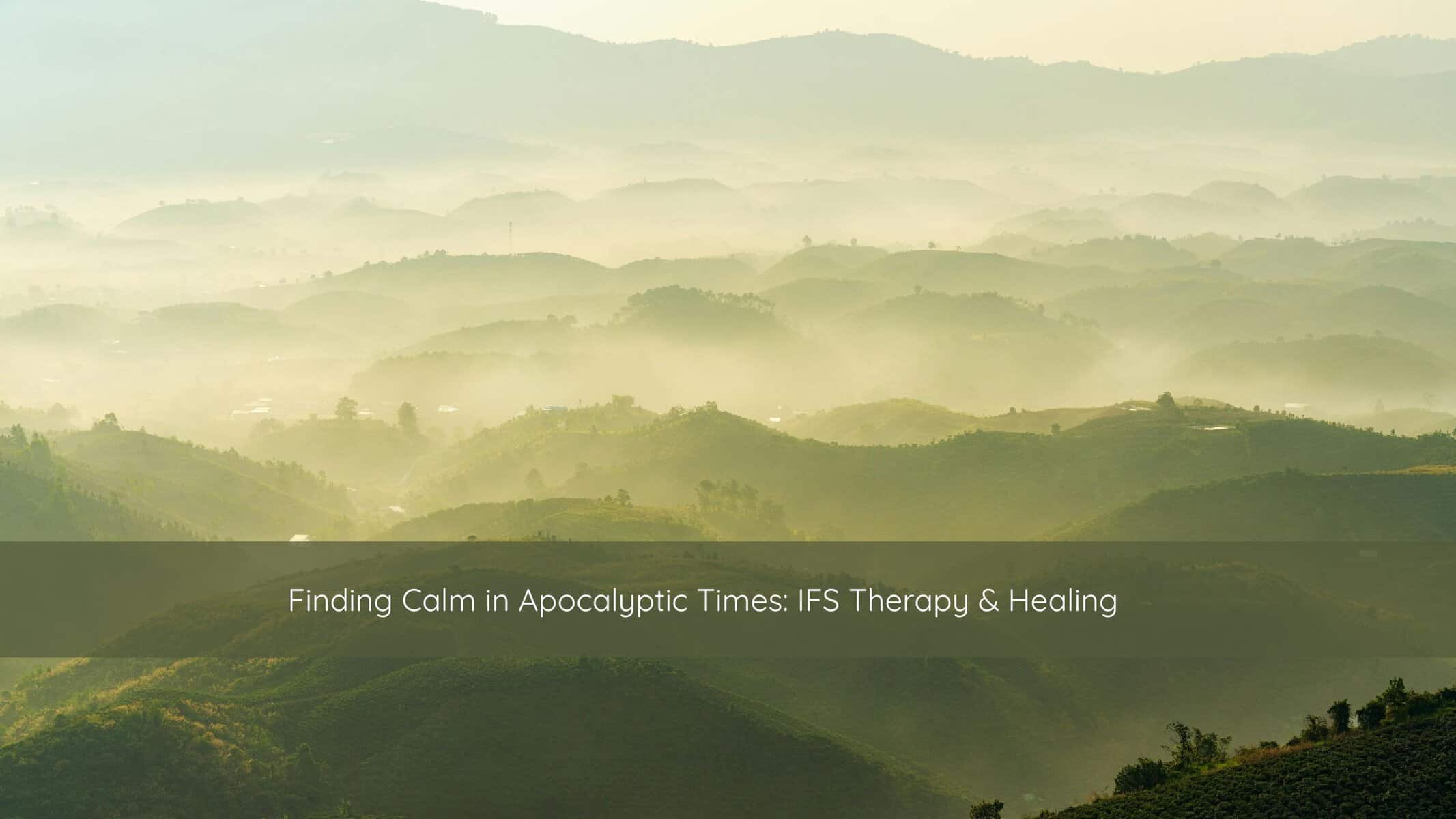 Warm sunrise glowing over softly rolling hills at dawn, symbolizing hope and the possibility of calm amid uncertainty